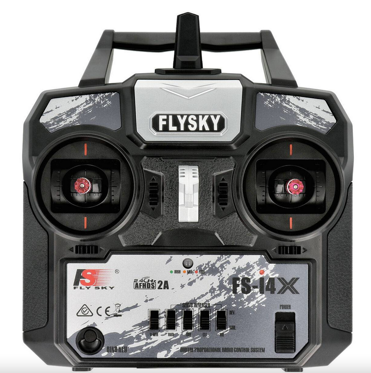 Radio FS-I4X Flysky + FS-A6 Mode 1 Radios